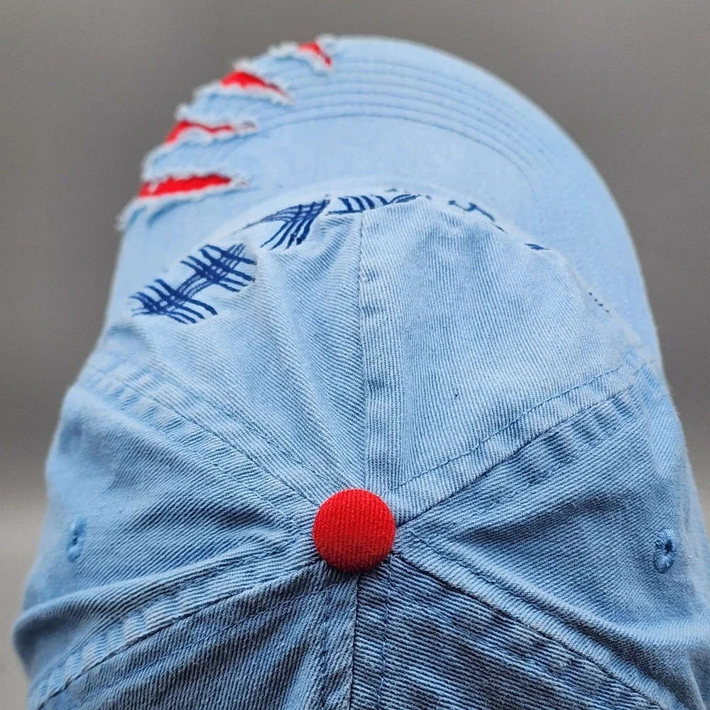 Disney Stitch Wuz Here Blue Youth‎ Baseball Hat Cap Lilo Stitch